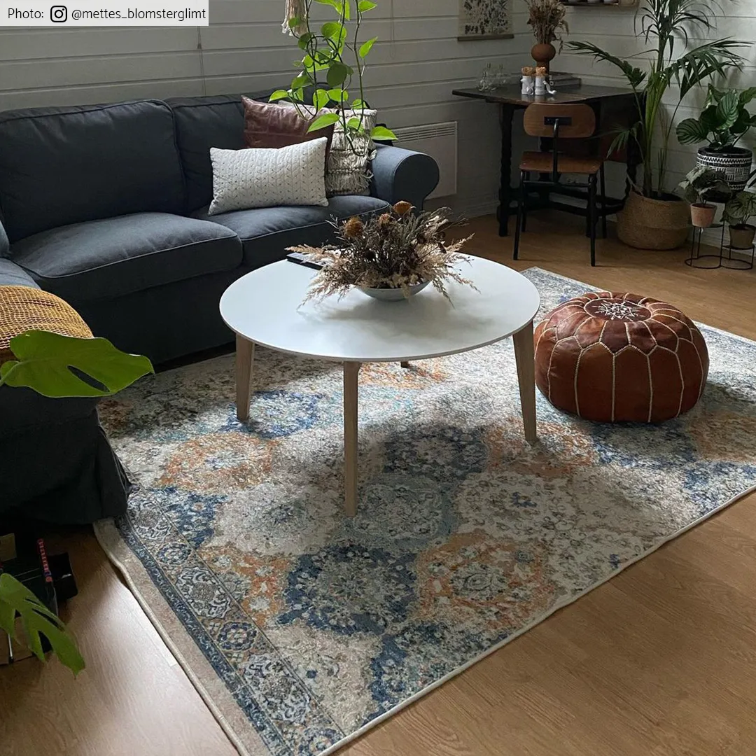 Koberec Wilton - Bohemia (modrý/multicolor)