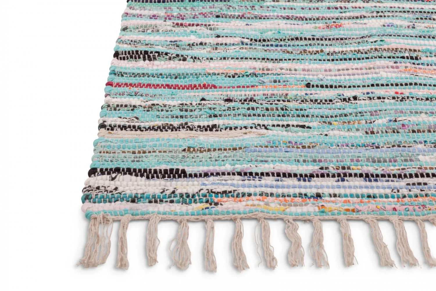 Koberec z kusov - Bombaj (modrý)