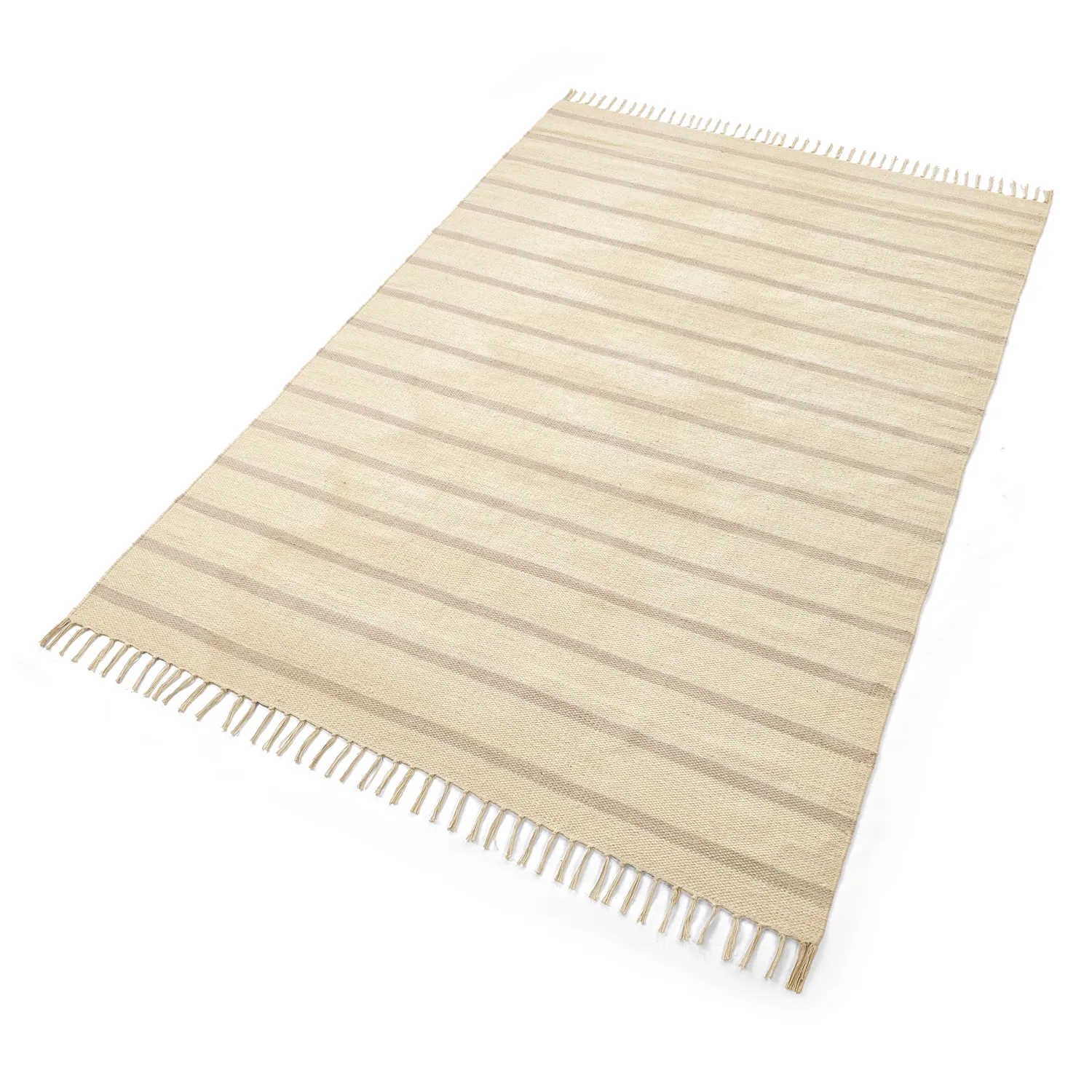 Bavlnený koberec - Helle (špinavá biela/sivá)