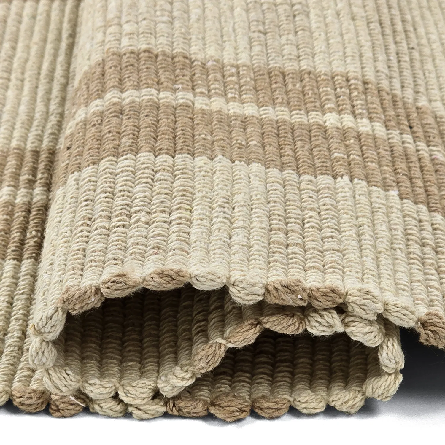 Bavlnený koberec - Husvik (béžový)