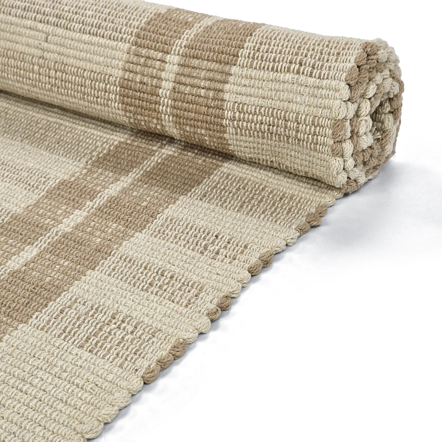 Bavlnený koberec - Husvik (béžový)