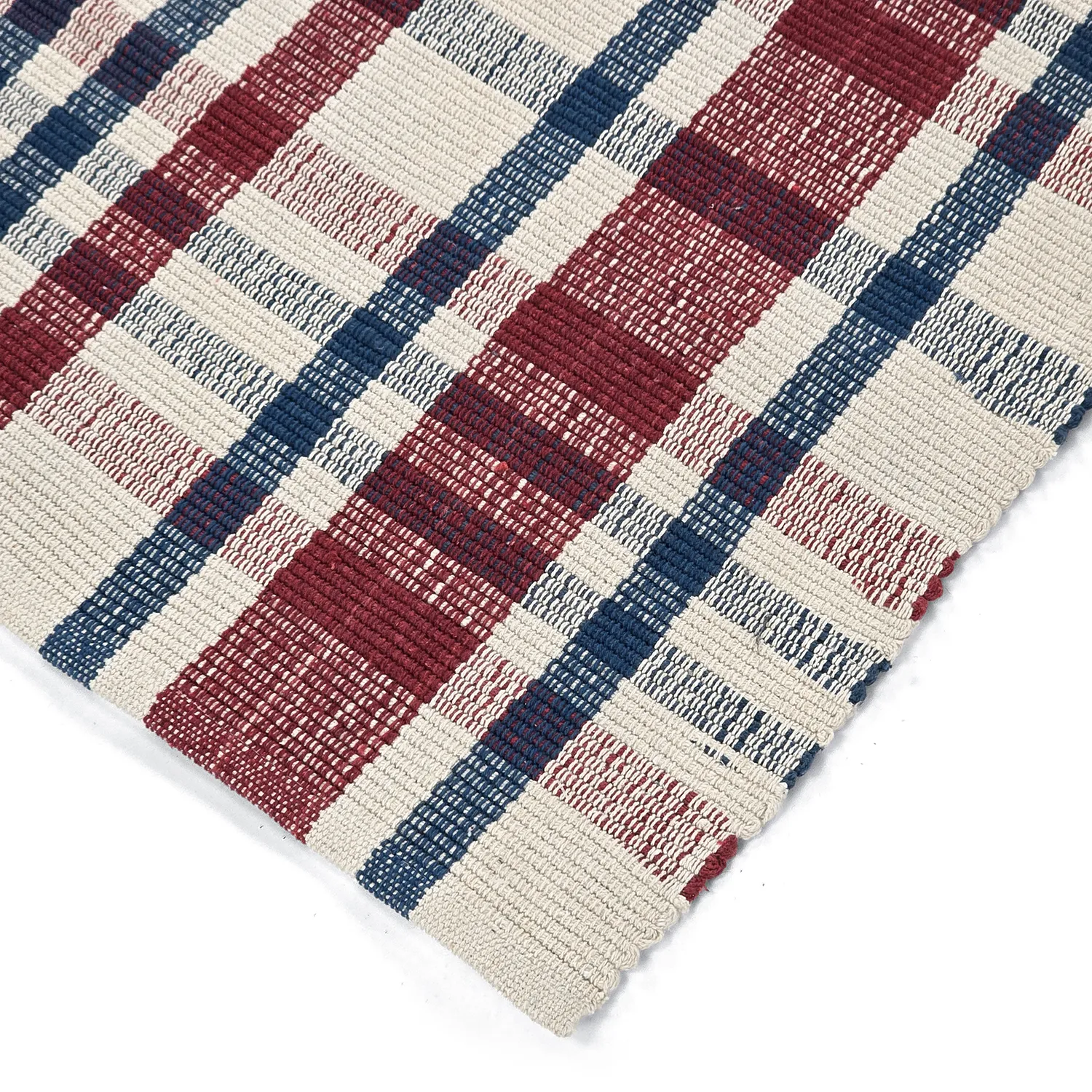 Bavlnený koberec - Husvik (krémový/multicolor)