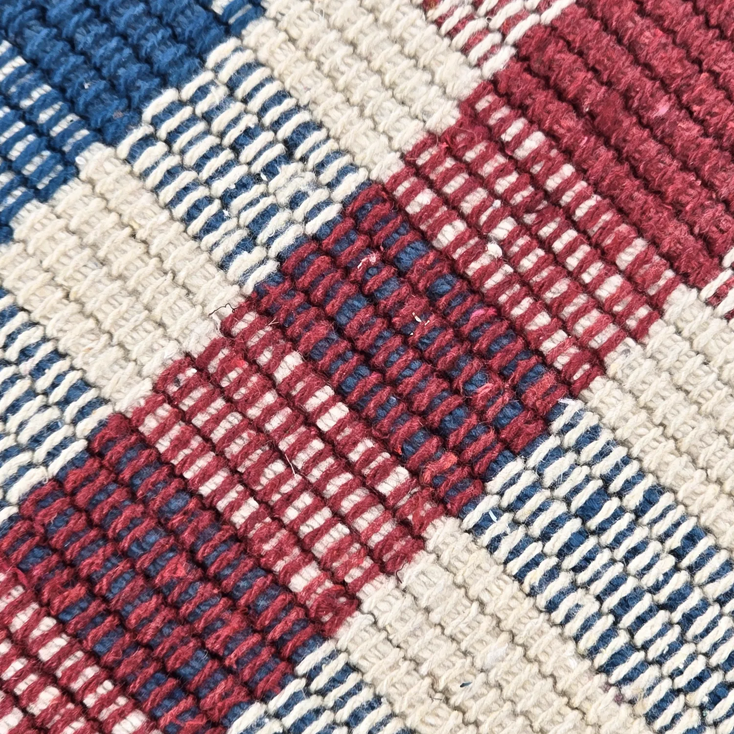 Bavlnený koberec - Husvik (krémový/multicolor)