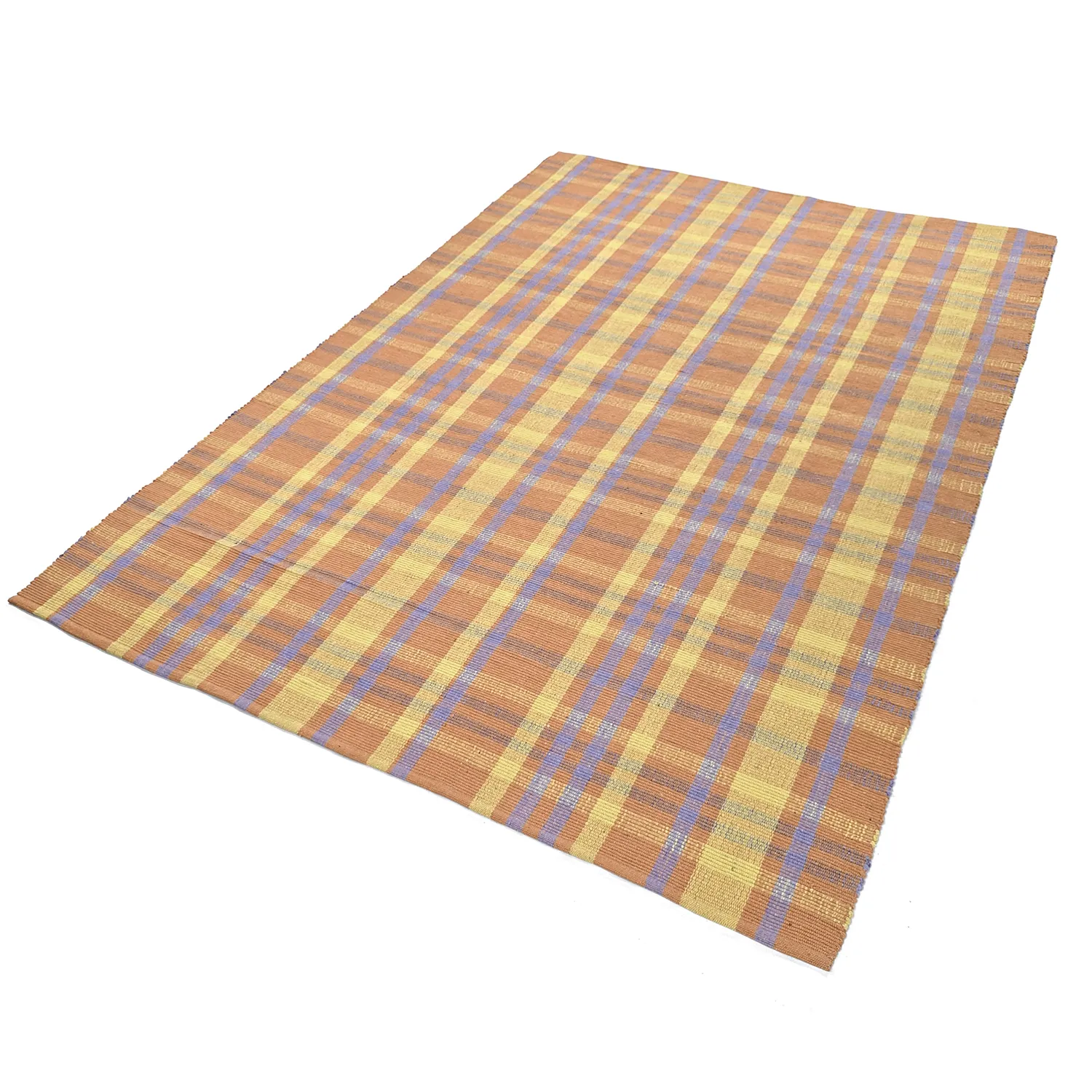 Bavlnený koberec - Husvik (koralový/multicolor)