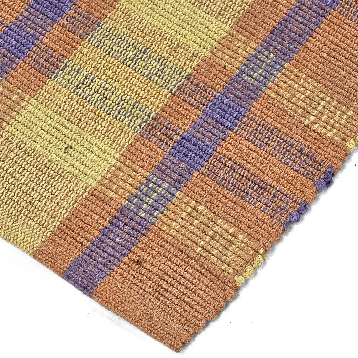 Bavlnený koberec - Husvik (koralový/multicolor)