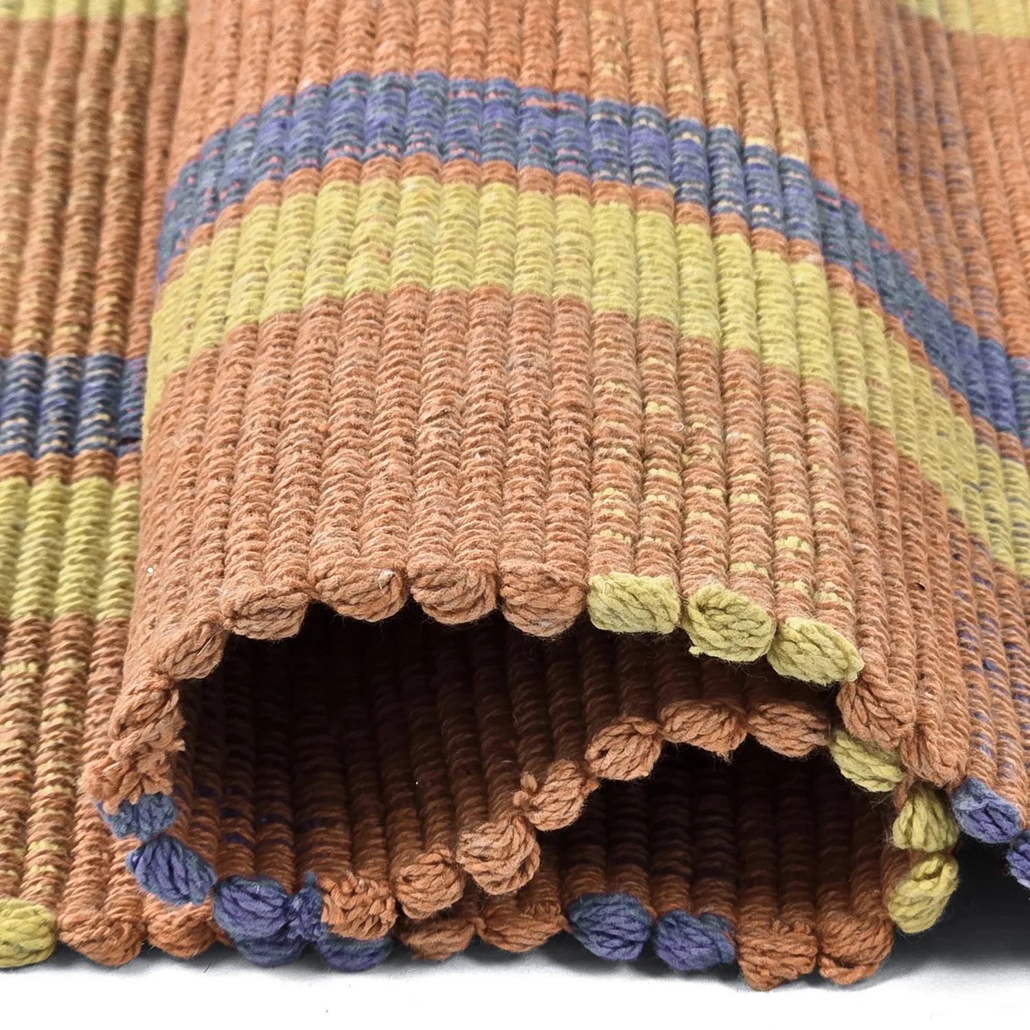 Bavlnený koberec - Husvik (koralový/multicolor)