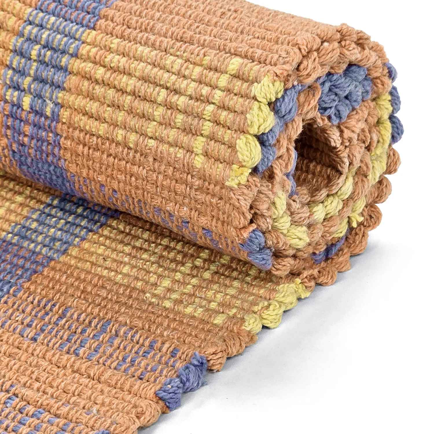 Bavlnený koberec - Husvik (koralový/multicolor)