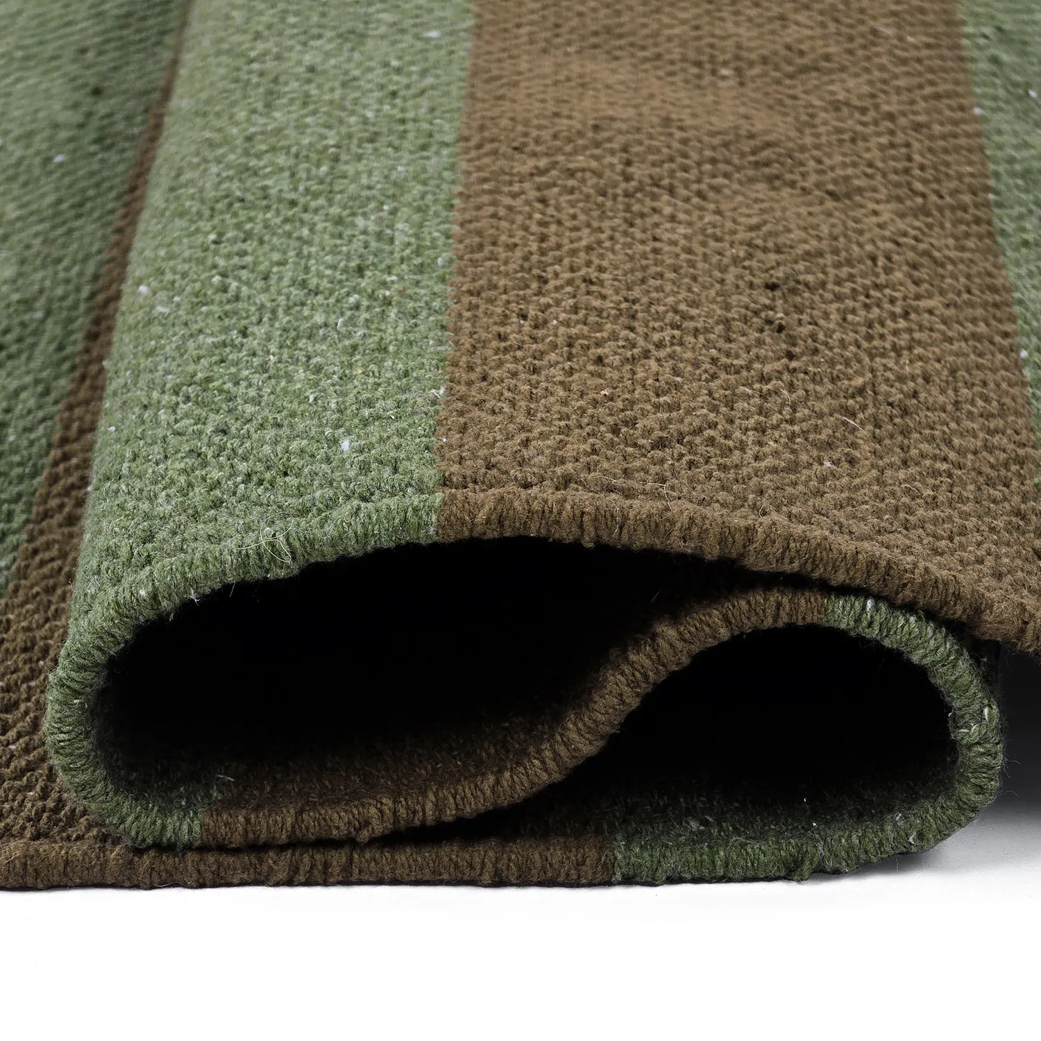 Bavlnený koberec - Nilo (machovo zelená)