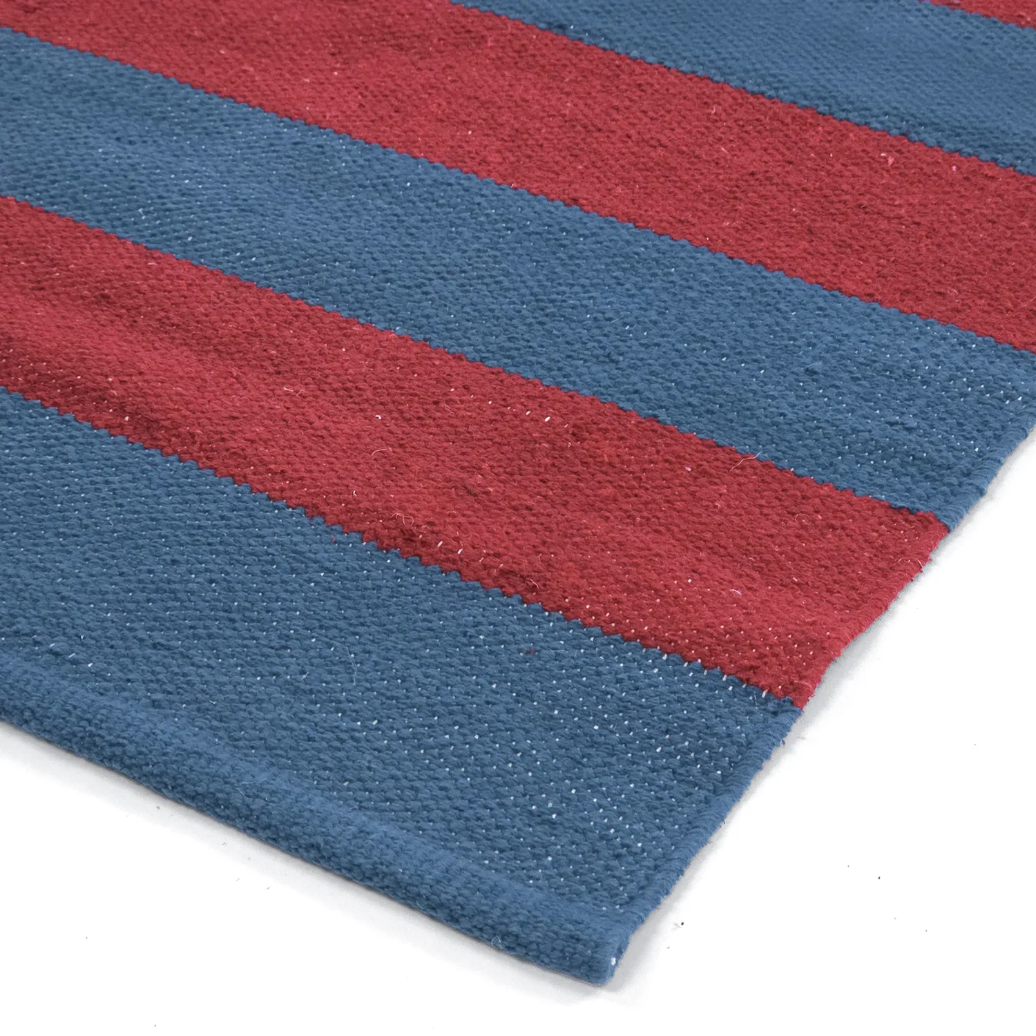 Bavlnený koberec - Nilo (červená/modrá)