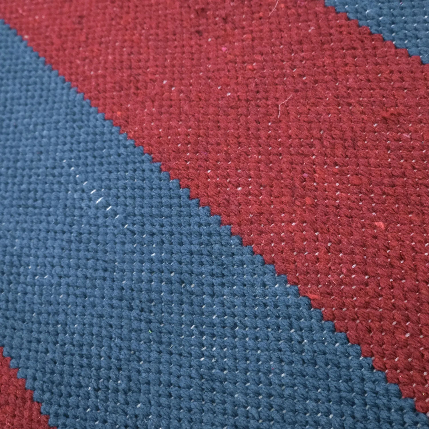 Bavlnený koberec - Nilo (červená/modrá)