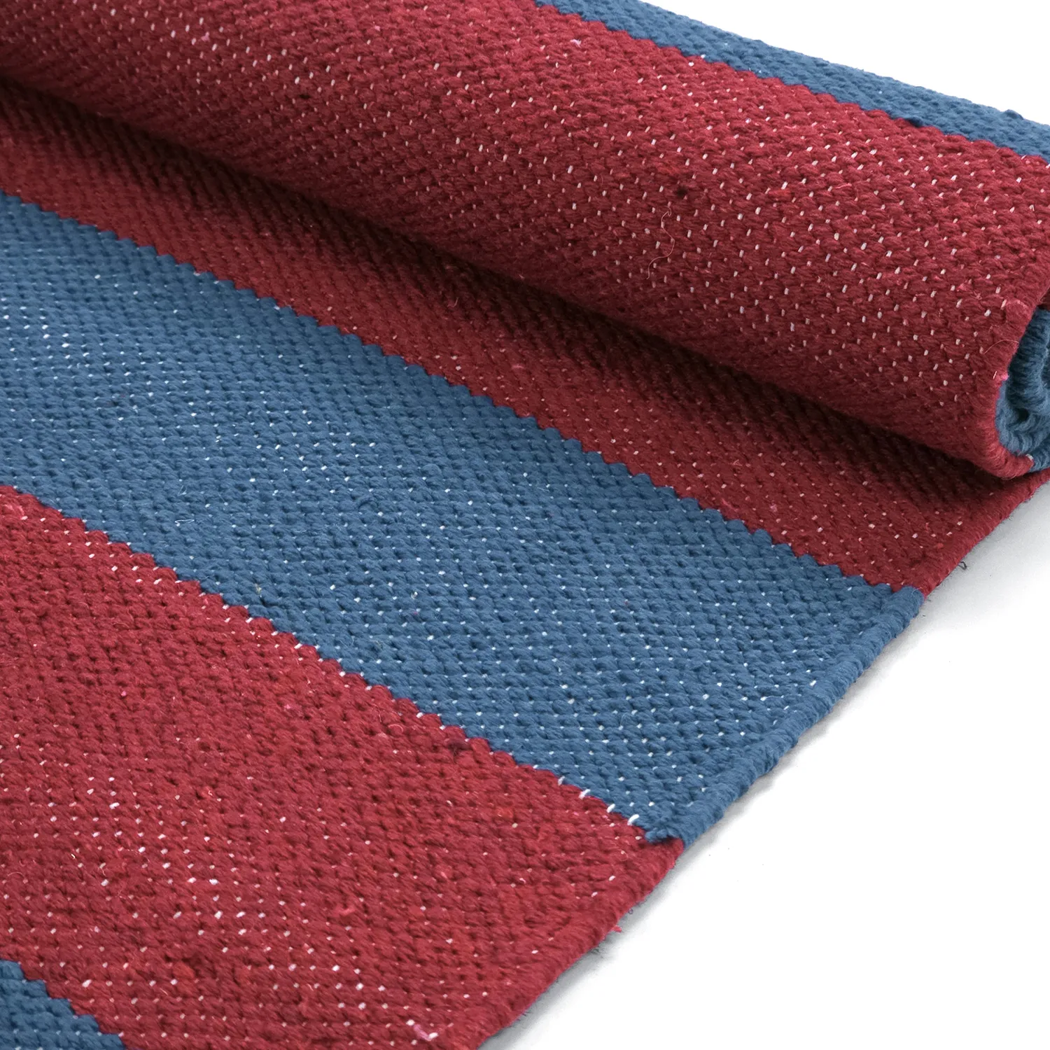Bavlnený koberec - Nilo (červená/modrá)