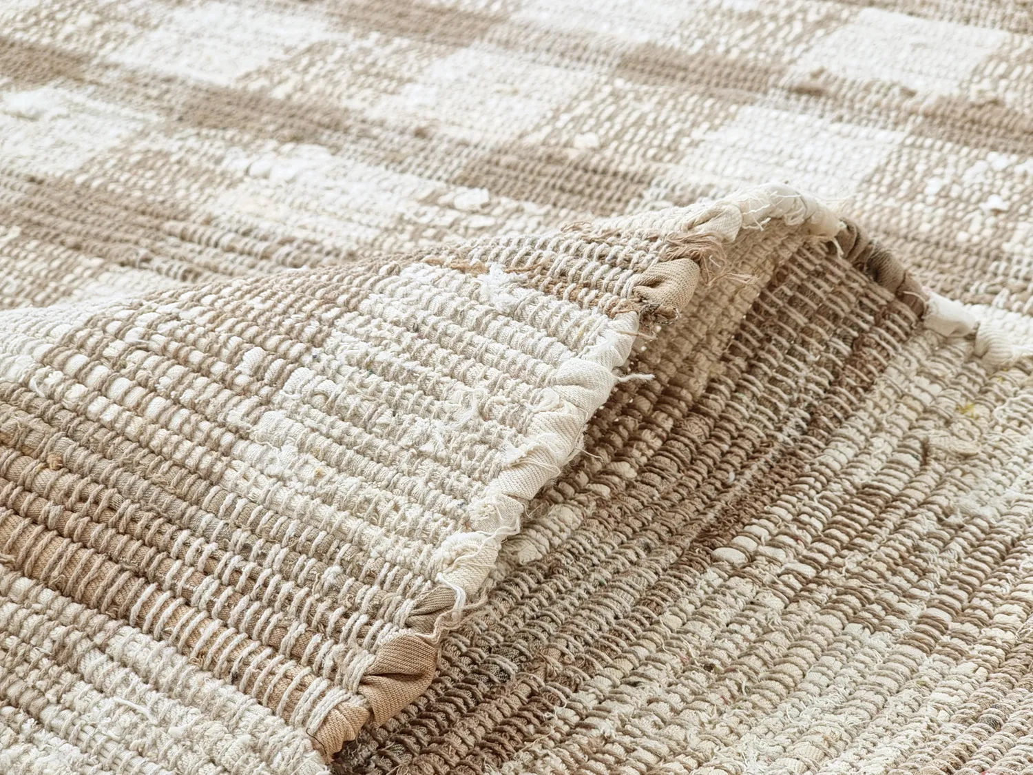 Bavlnený koberec - Noomi (béžový)