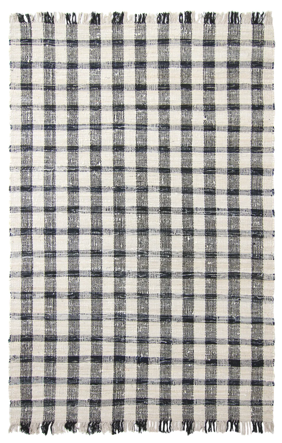 Bavlnený koberec - Noomi (čierny)