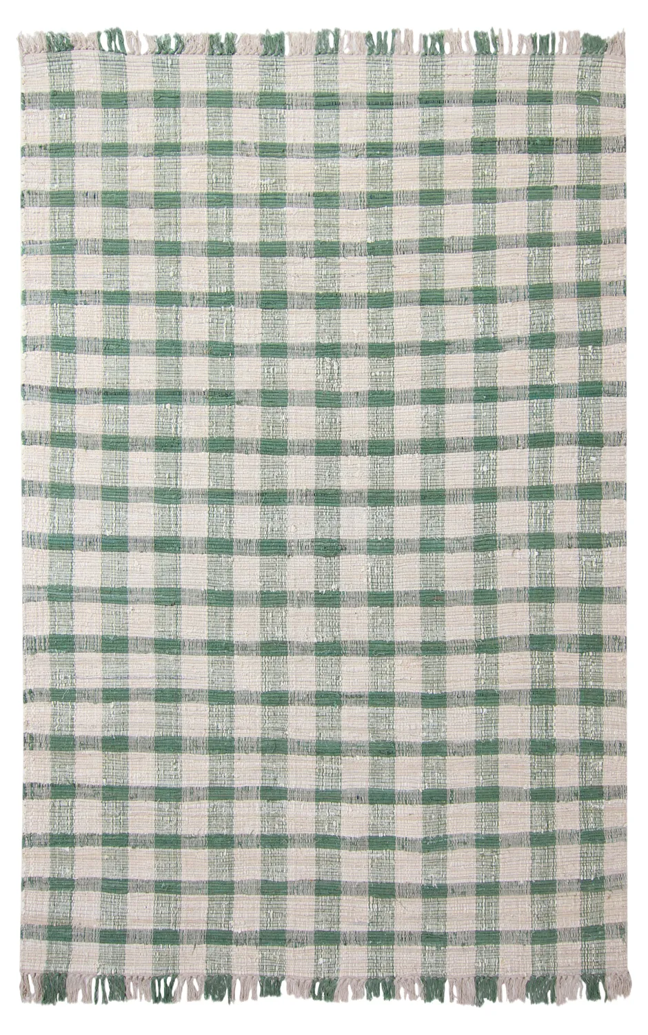 Bavlnený koberec - Noomi (zelený)