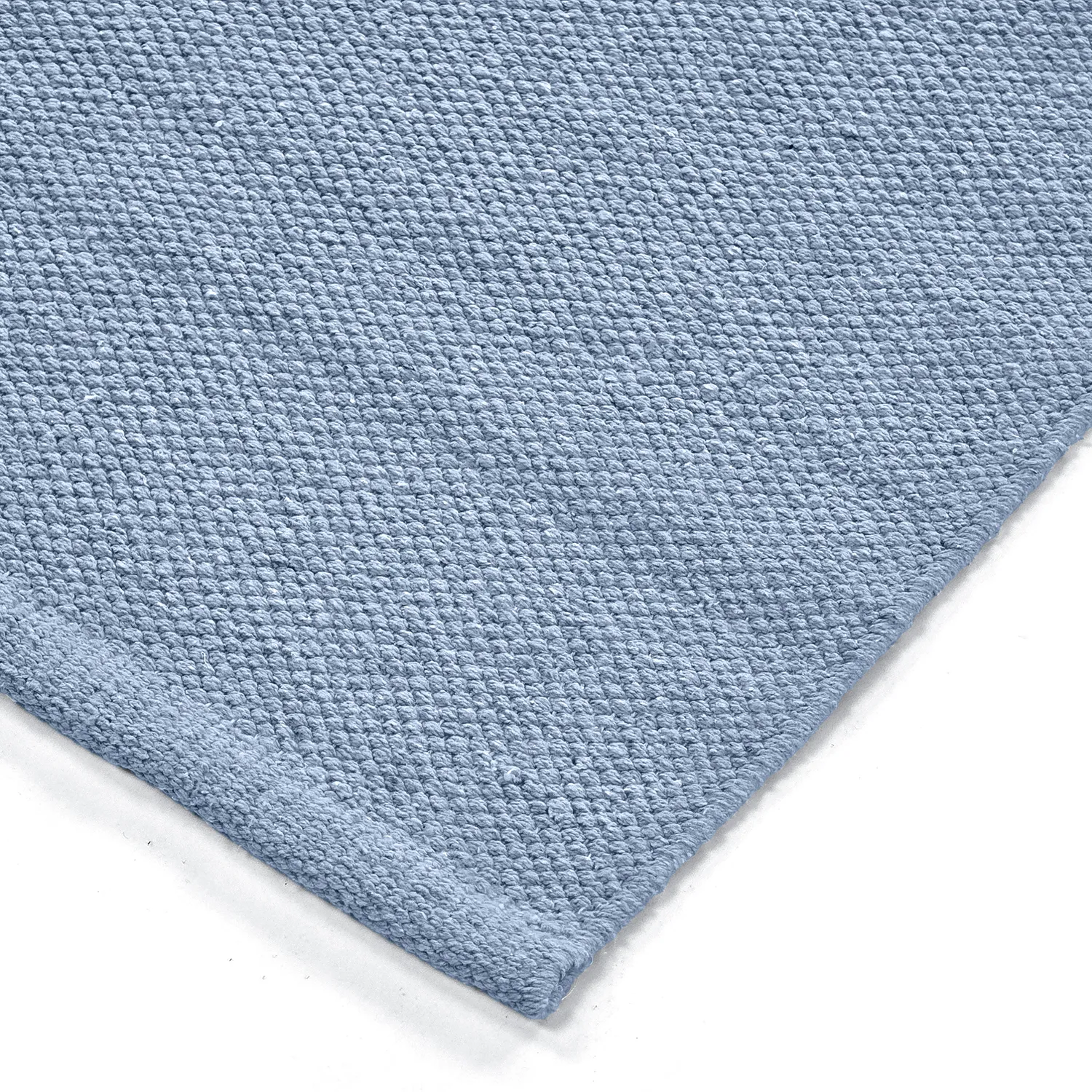 Bavlnený koberec - Rigolet (svetlo modrá)