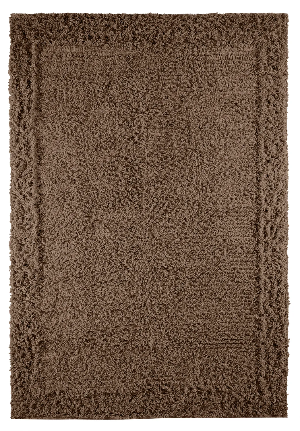 Koberce s dlhým vlasom - Bonnie Natural Cotton Shaggy (hnedá)