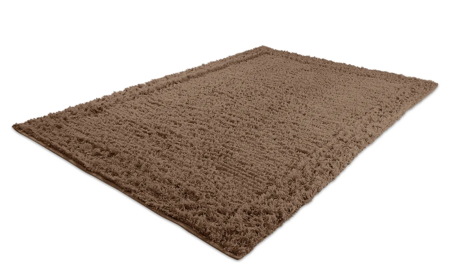 Koberce s dlhým vlasom - Bonnie Natural Cotton Shaggy (hnedá)