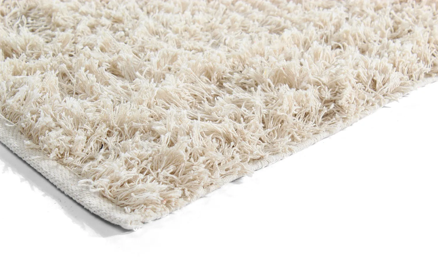 Koberce s dlhým vlasom - Bonnie Natural Cotton Shaggy (prírodná)