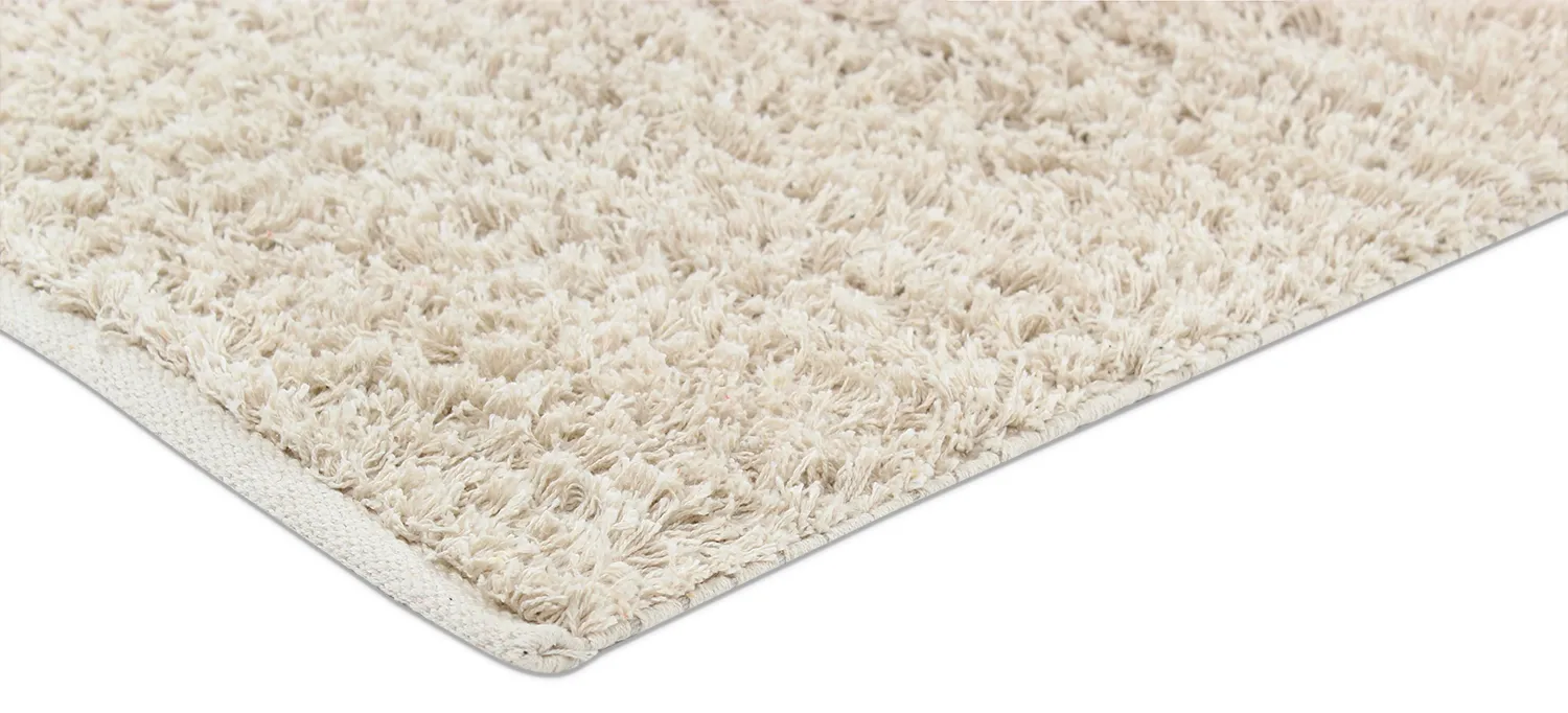 Koberce s dlhým vlasom - Enya Natural Cotton Shaggy (prírodná)
