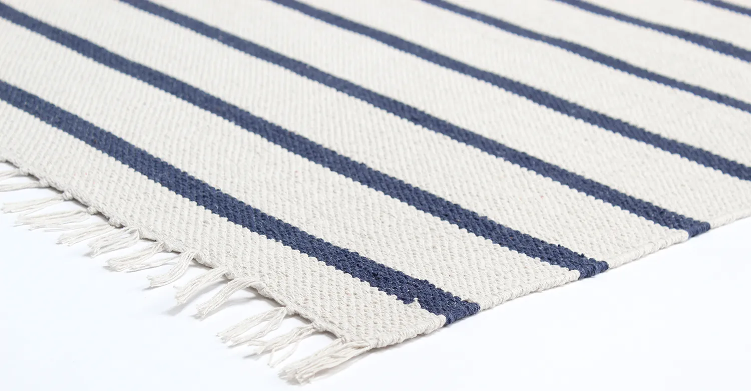 Bavlnená rohož - Helle (modrá)