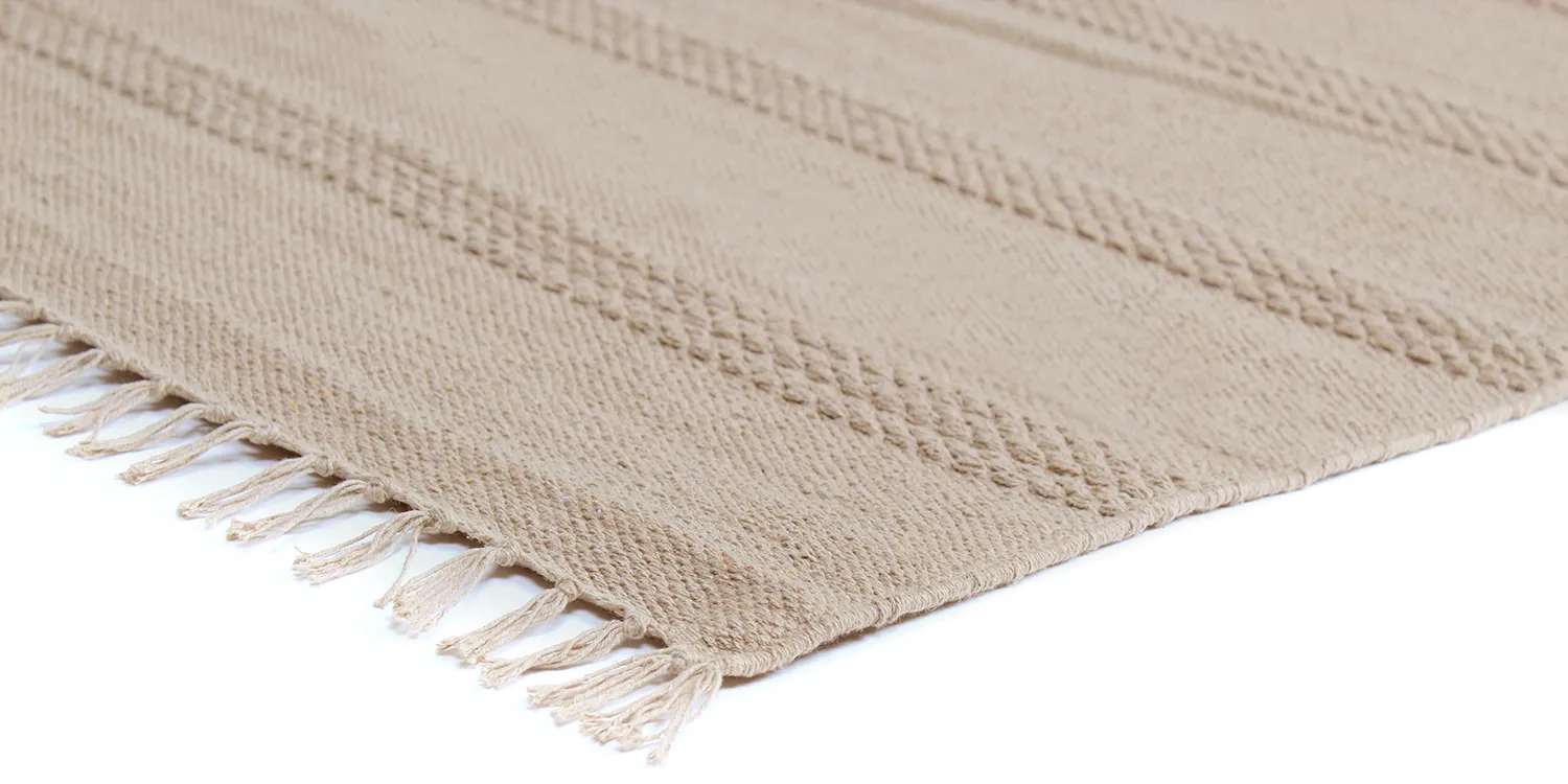 Bavlnený koberec - Lilje (hnedý)