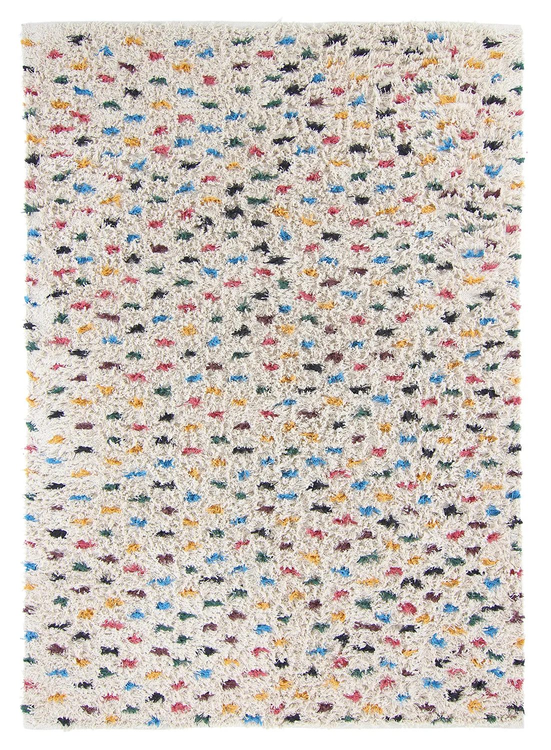 Koberce s dlhým vlasom - Litton Natural Cotton Shaggy (béžová/multi)