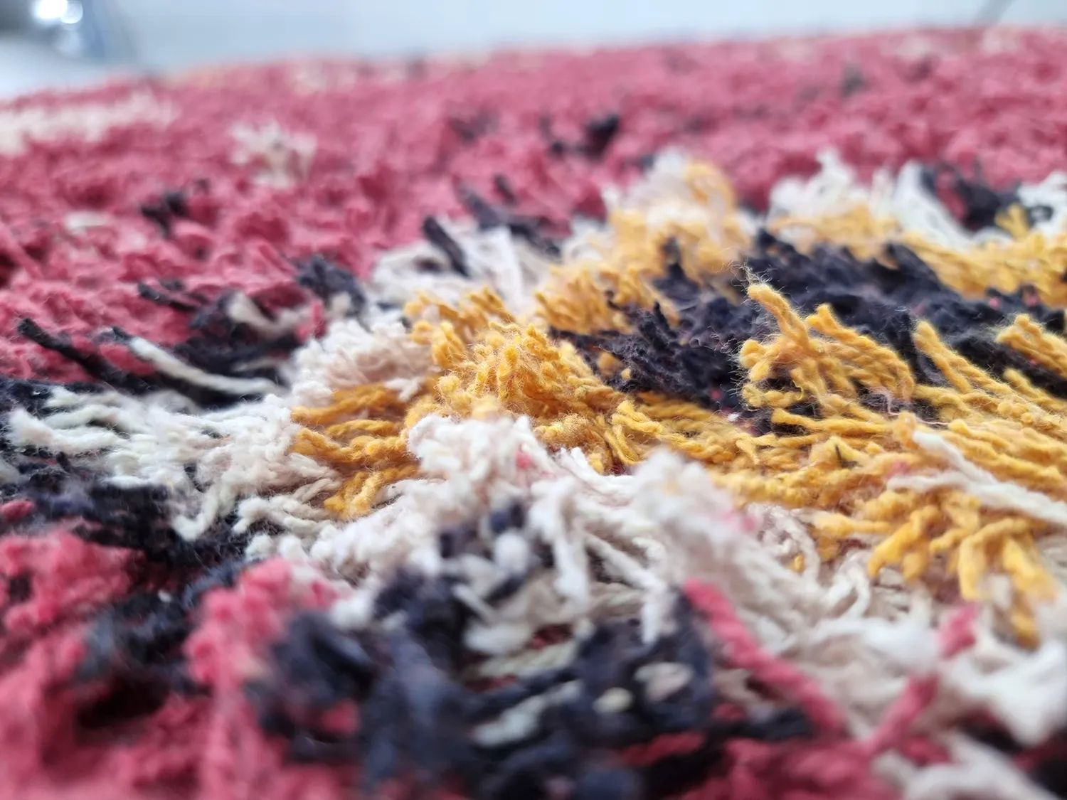 Koberce s dlhým vlasom - Nyle Natural Cotton Shaggy (ružová/multi)