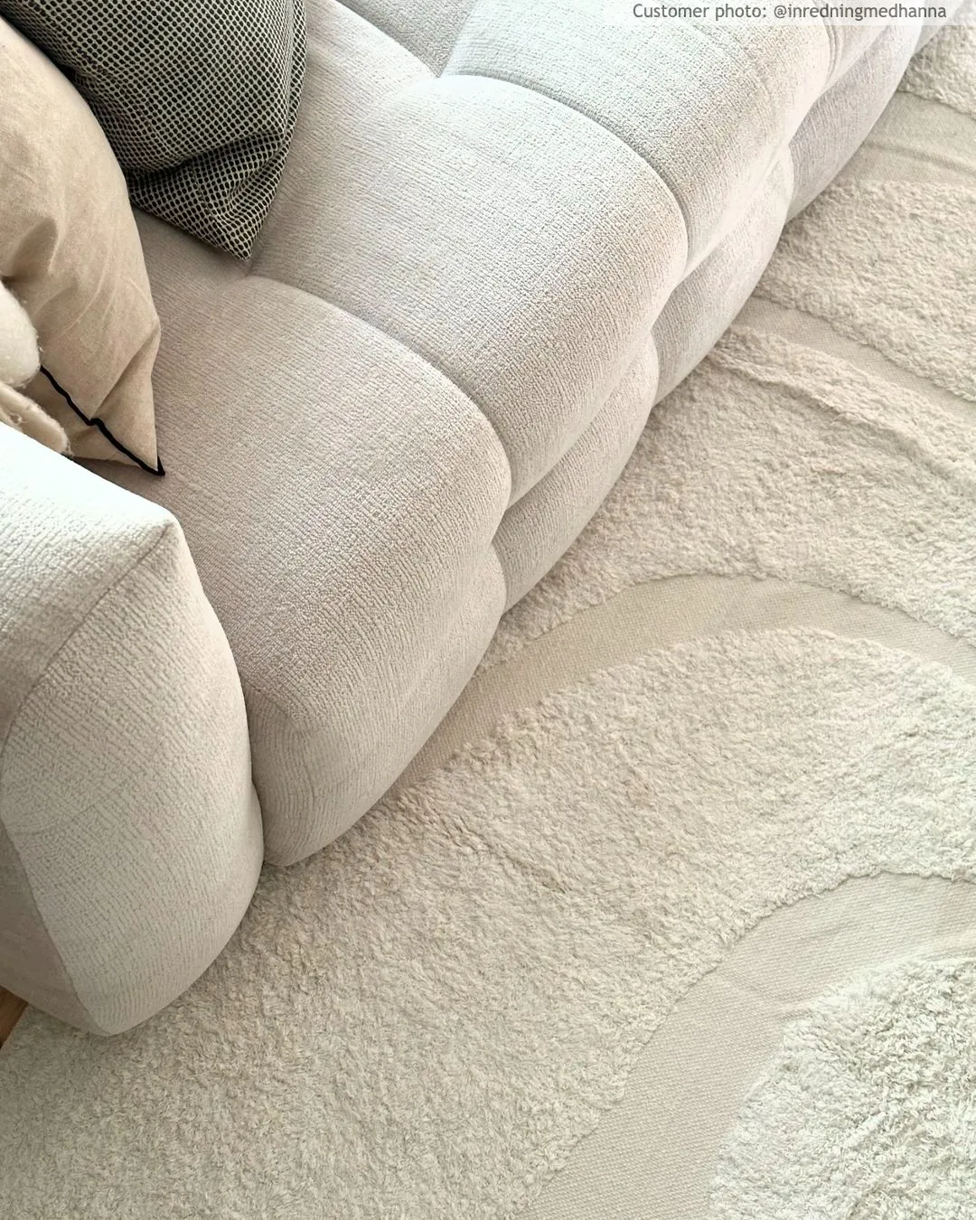 Koberce s dlhým vlasom - Bonnie Natural Cotton Shaggy (offwhite)