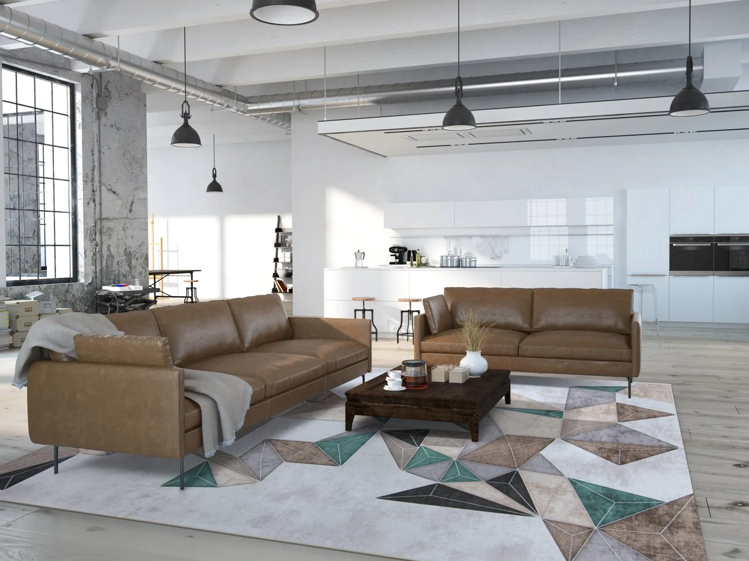 Koberec Wilton - Feres (šedá/bežová/multicolor)