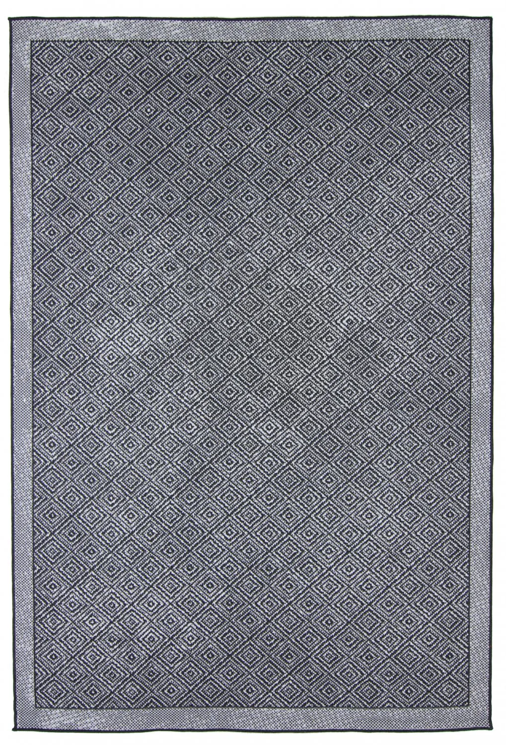 Koberec na vnútorné a vonkajšie použitie - Monsaraz (čierny)