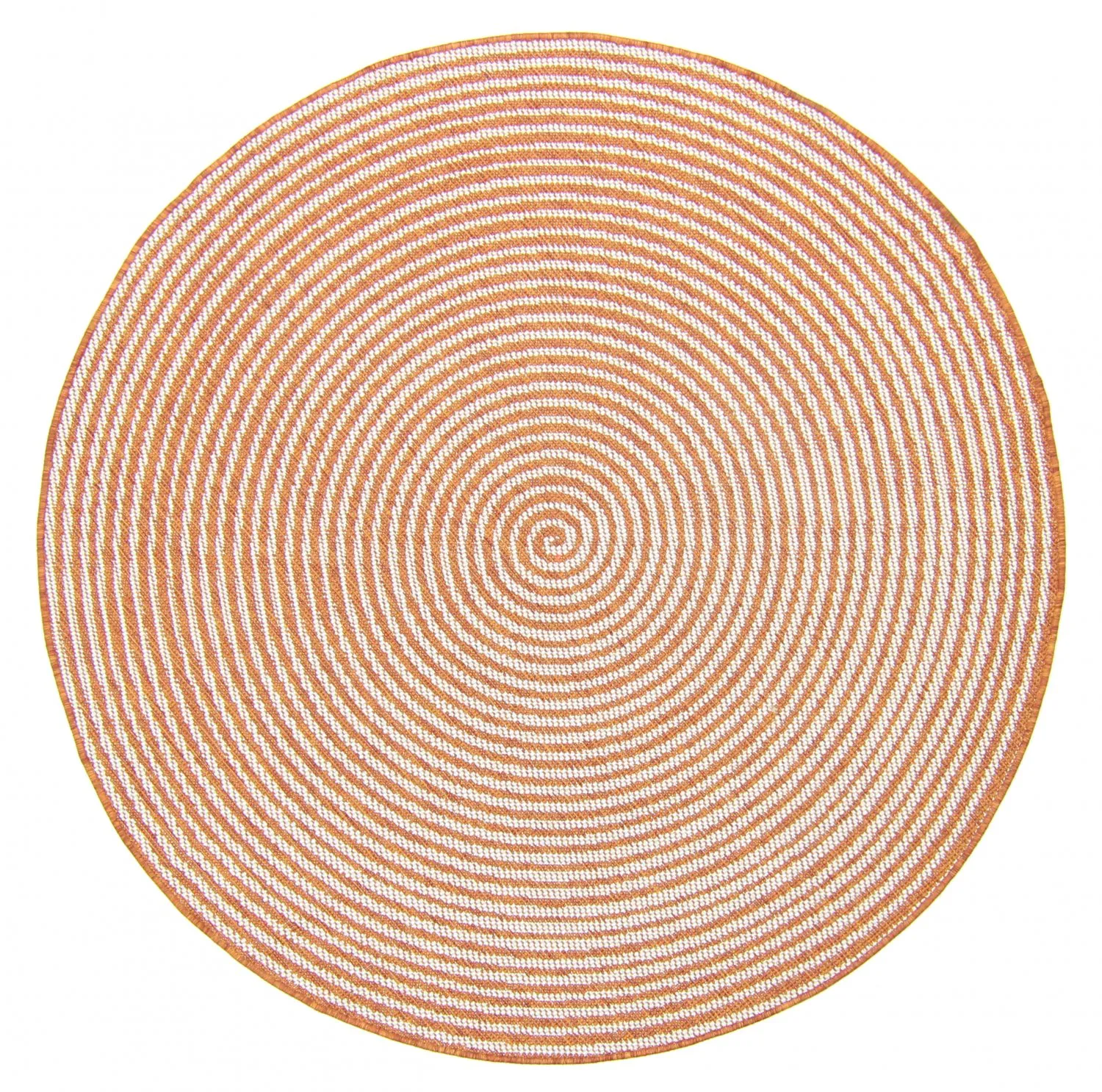 Kruhový koberec - Ferragudo (oranžový)