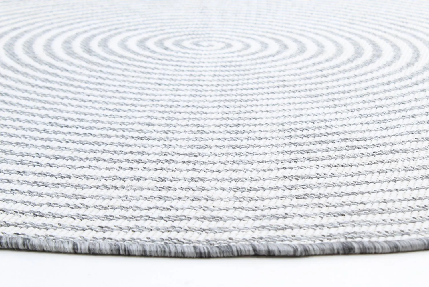 Kruhový koberec - Ferragudo (šedý)
