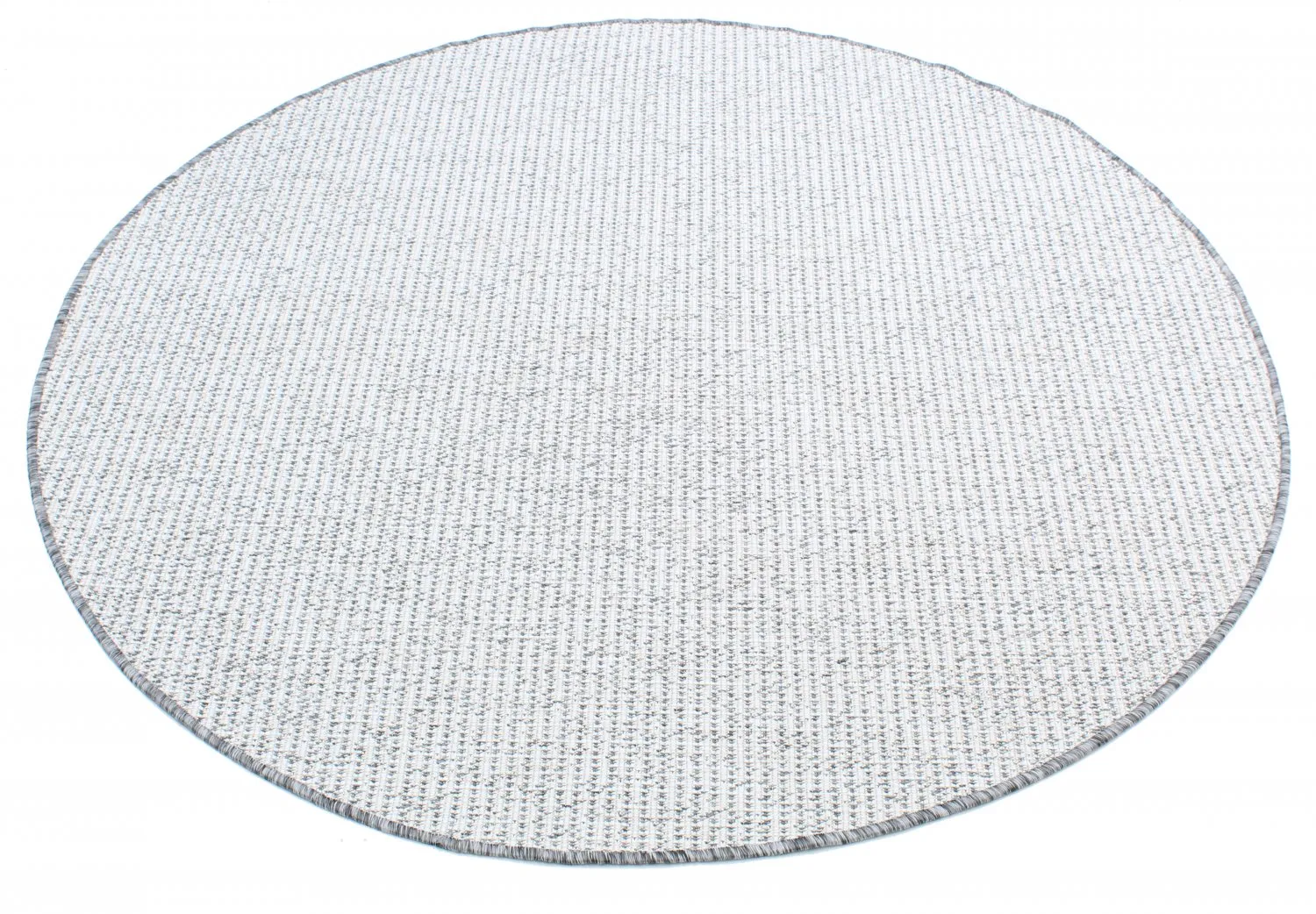Kruhový koberec - Bergen (strieborný)