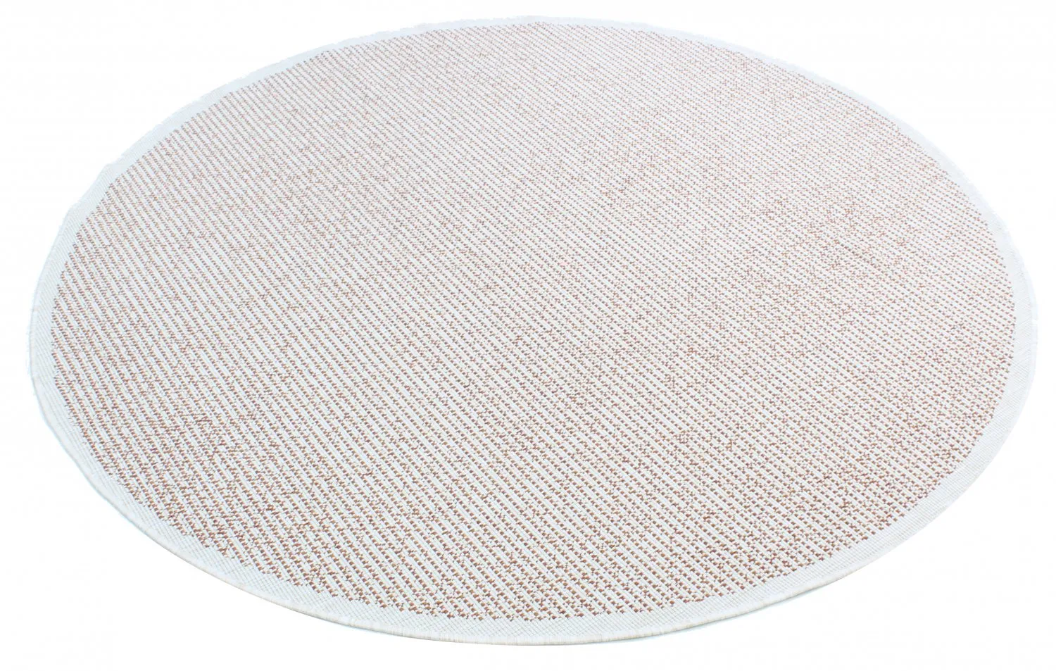 Kruhový koberec - Tromsø (oranžový)