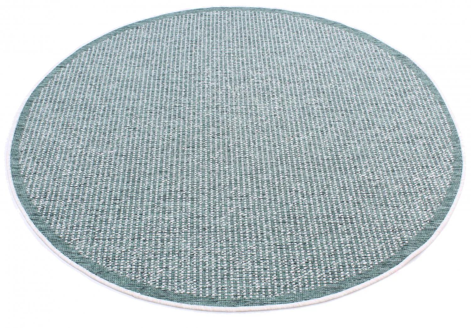 Kruhový koberec - Tromsø (zelený)