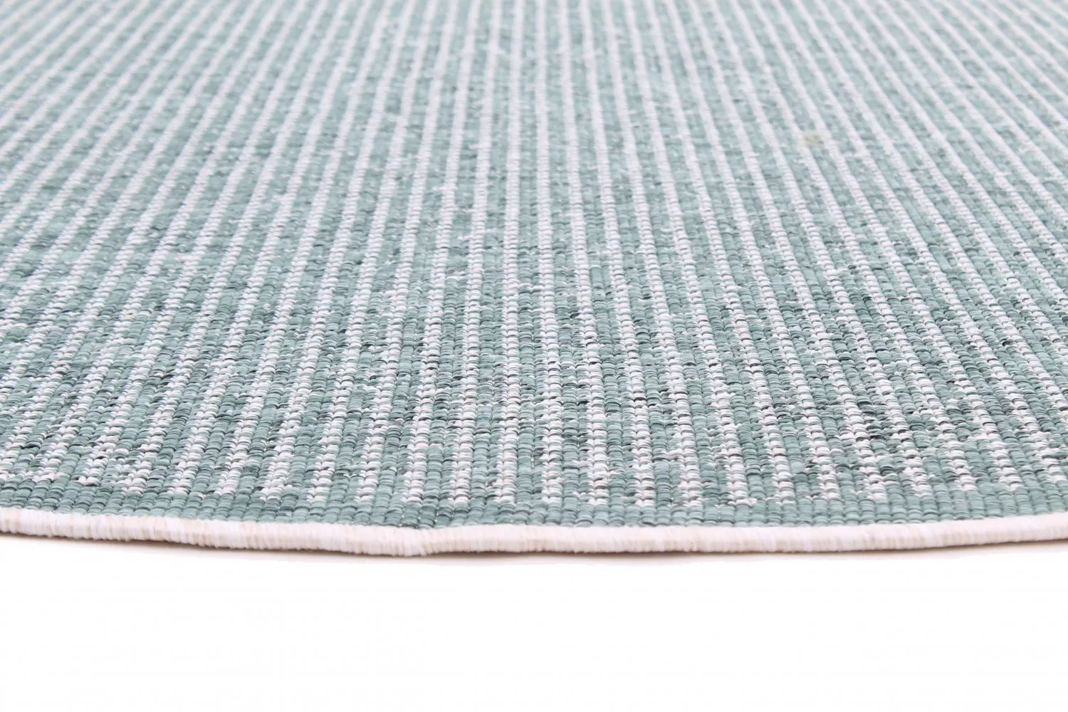 Kruhový koberec - Tromsø (zelený)