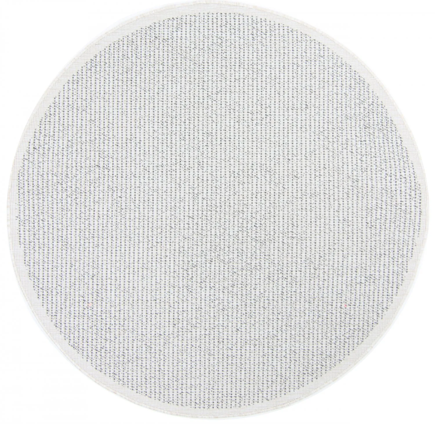 Kruhový koberec - Tromsø (biely)