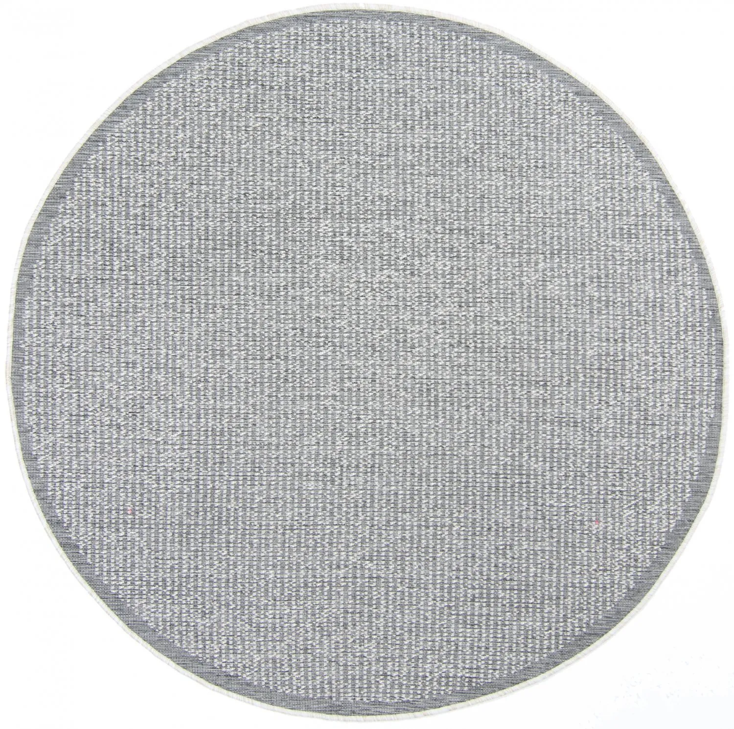 Kruhový koberec - Tromsø (biely)