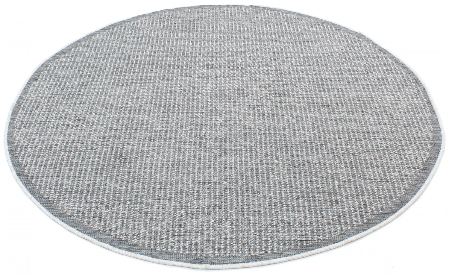 Kruhový koberec - Tromsø (biely)