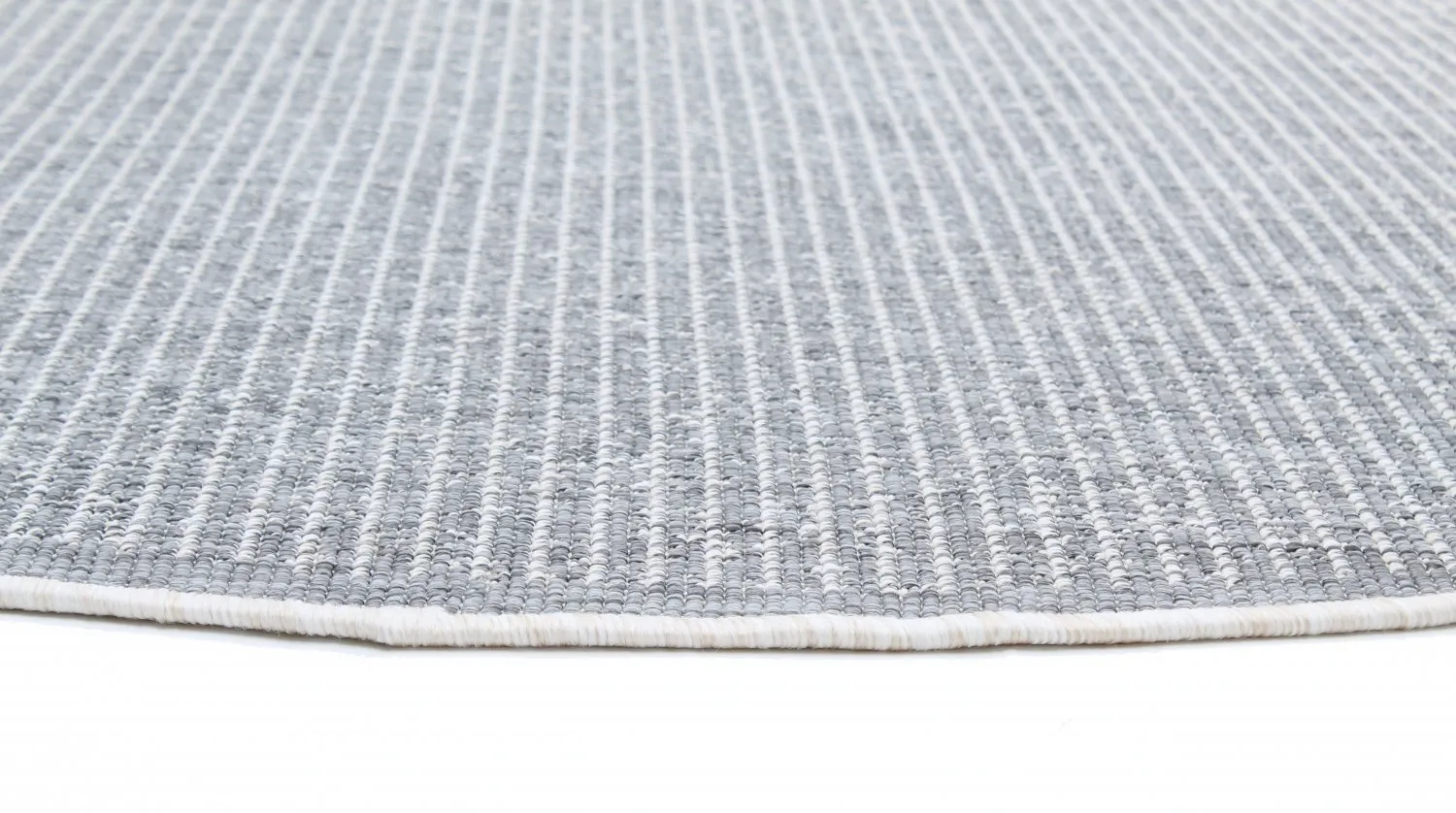 Kruhový koberec - Tromsø (biely)