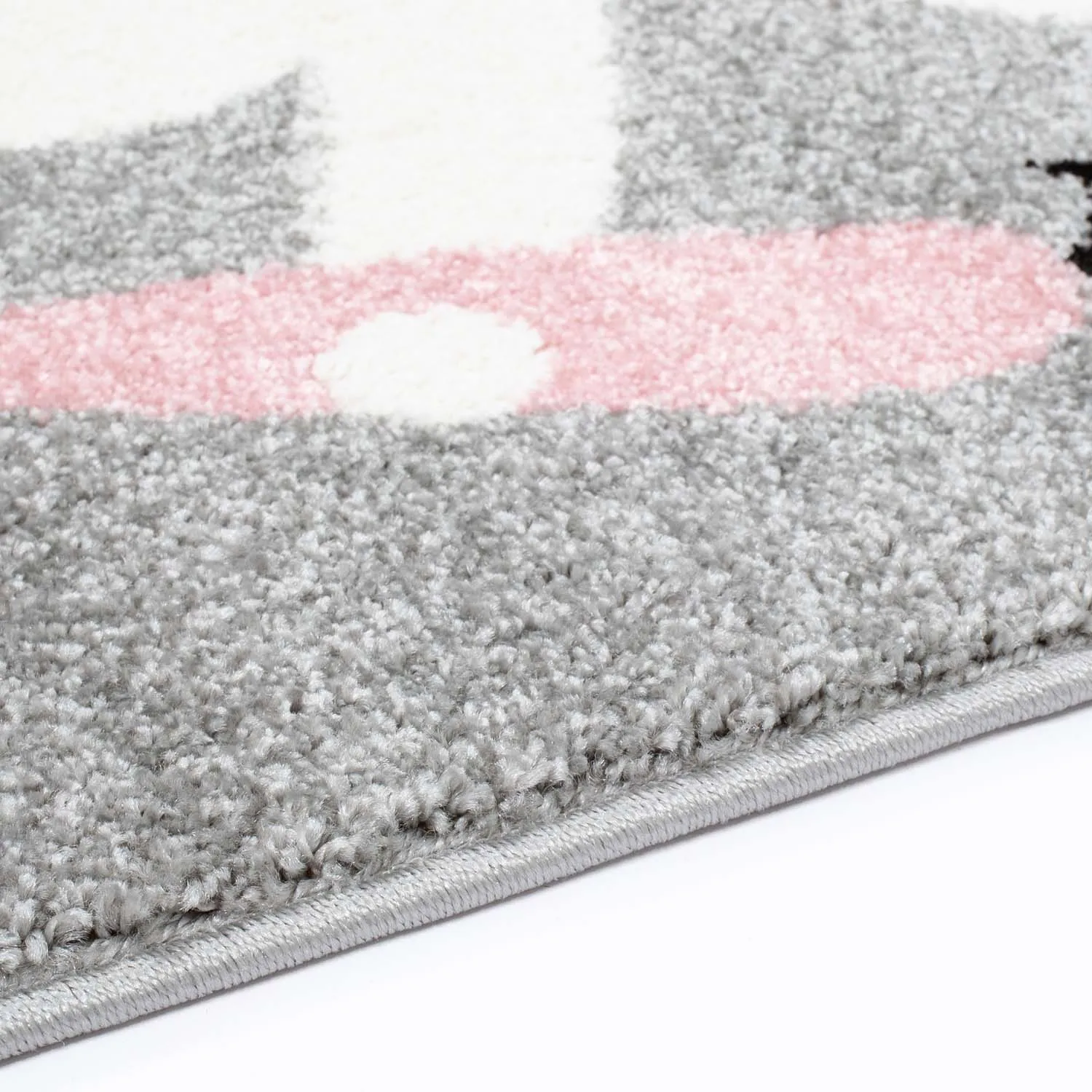 Detský koberec - Bubble Rain (šedý)