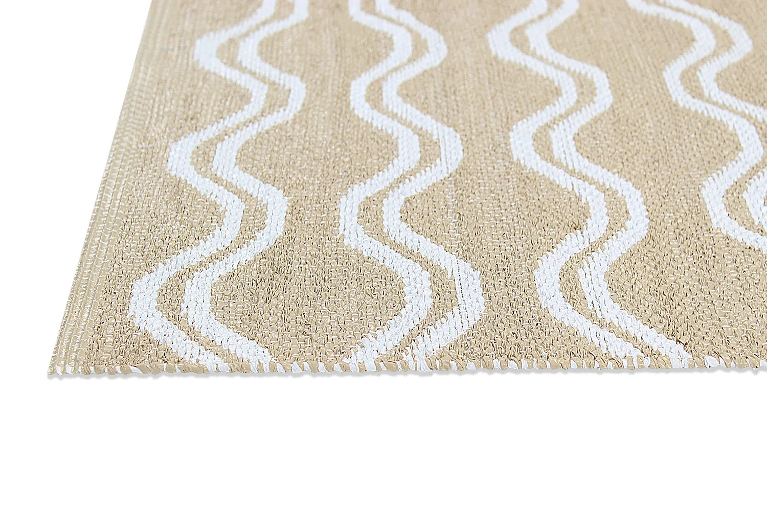 Plastové koberce - Camden (béžová/biela)