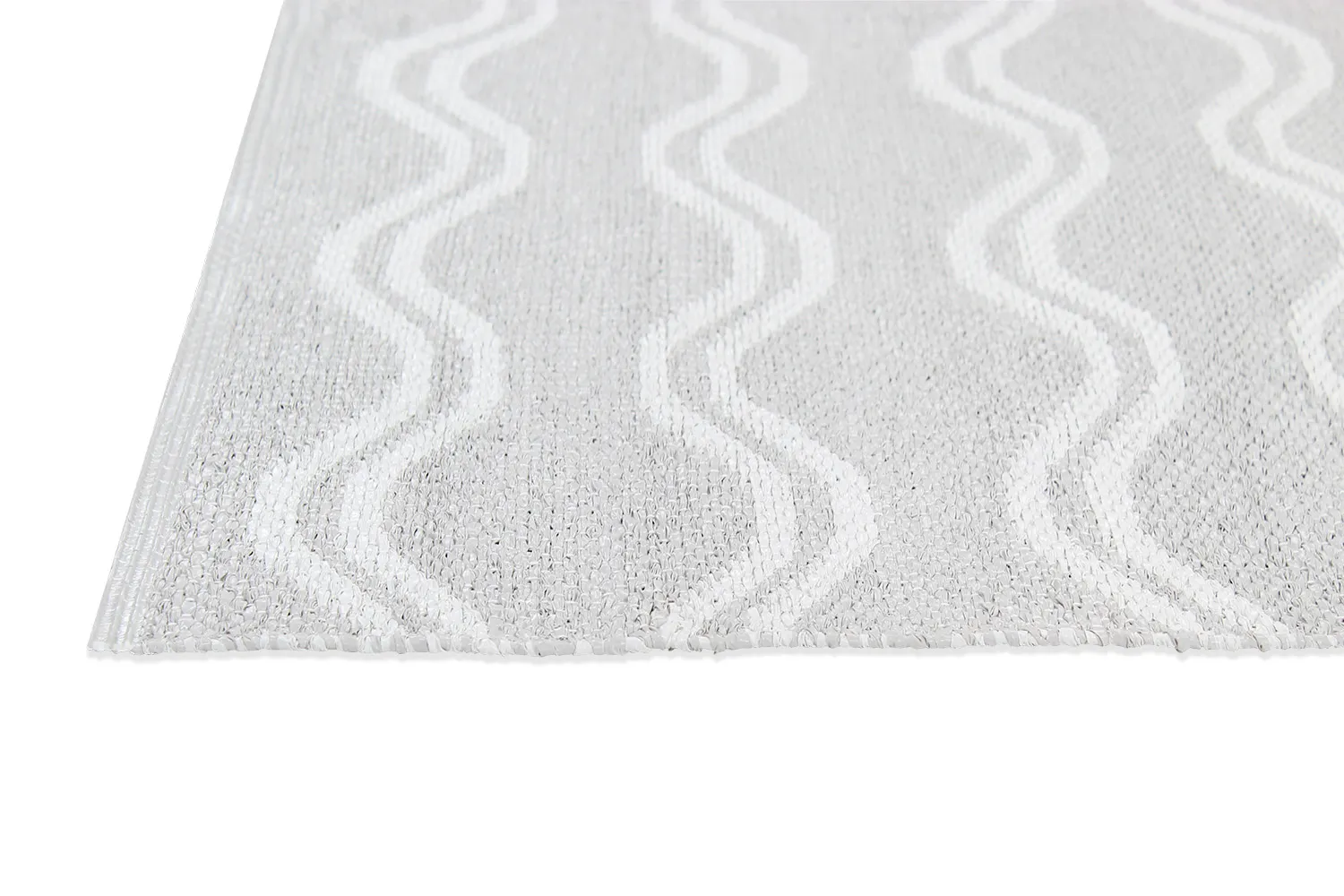 Plastové koberce - Camden (šedá/biela)