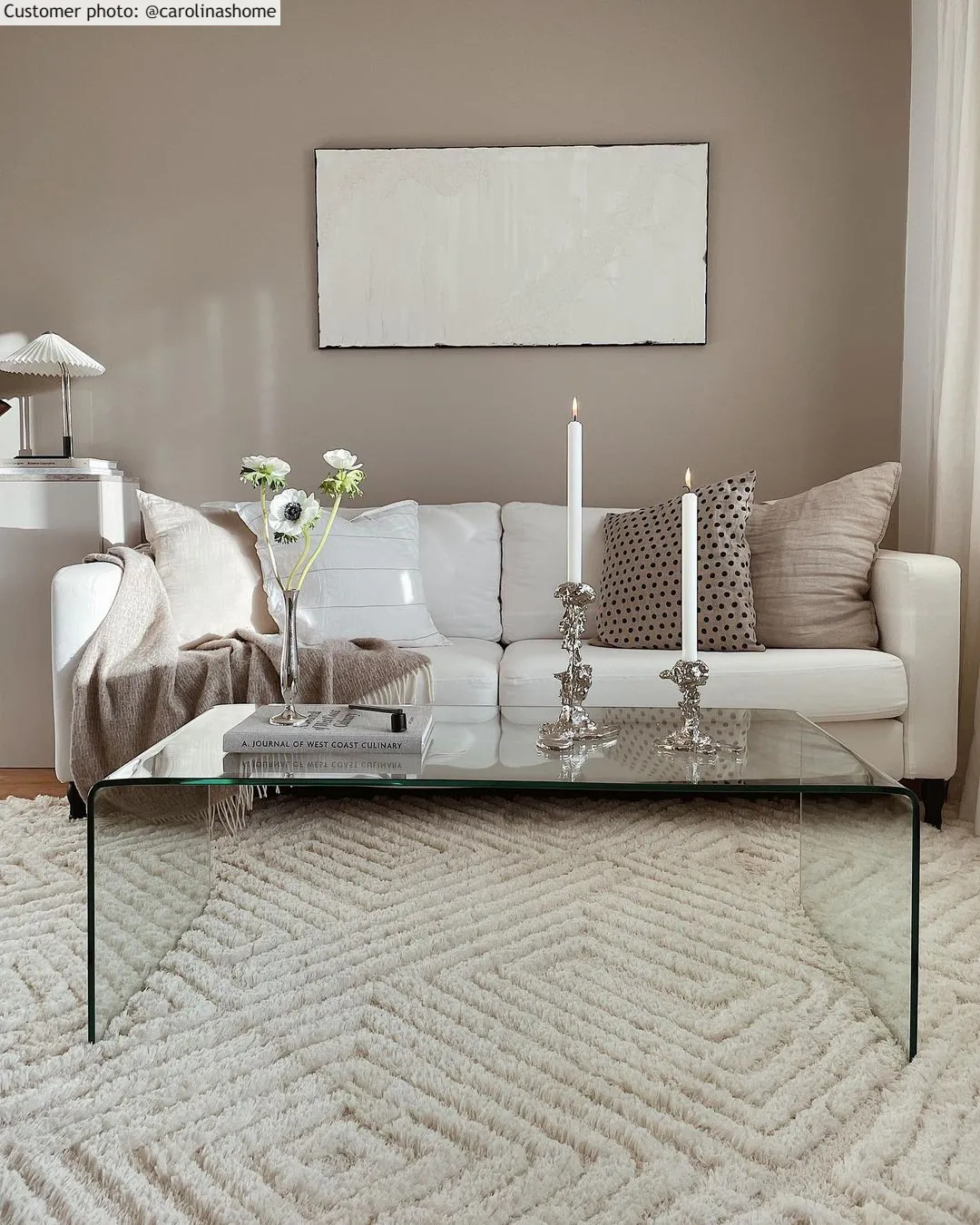 Koberec s dlhým vlasom - Monti (offwhite)