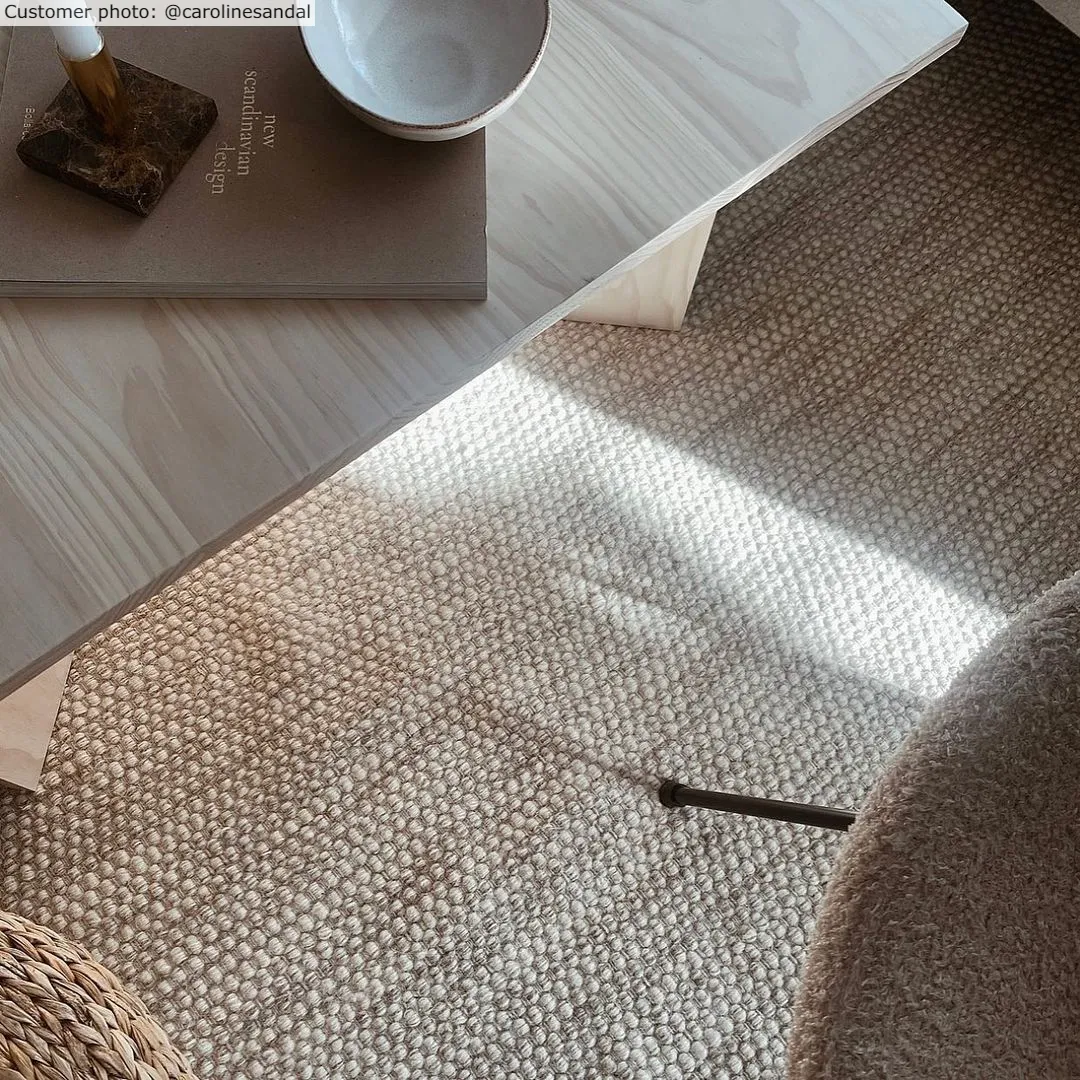 Vlnený koberec - Otago (prírodný)