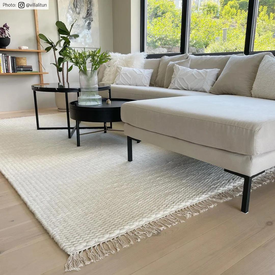 Vlnený koberec - Cartmel (offwhite)