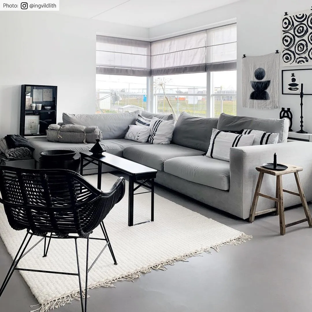 Vlnený koberec - Cartmel (offwhite)