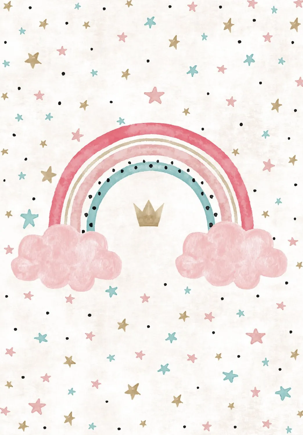 Detská rohož - Rainbow (multi)