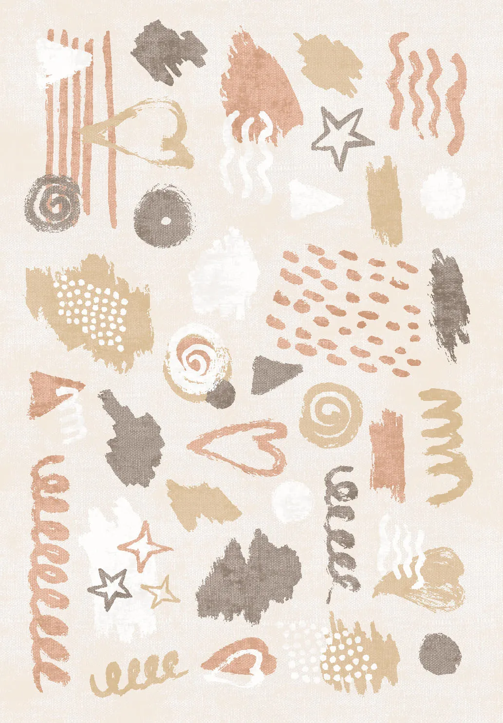 Detský koberec - Ethel (ružový)