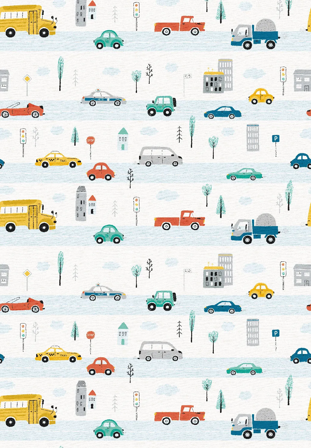 Detský koberec - Cesty (multi)